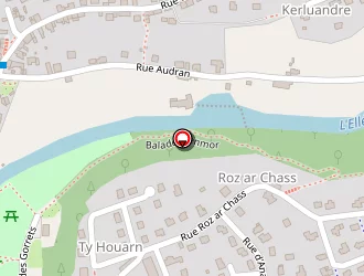 Carte de Asana à Quimperlé