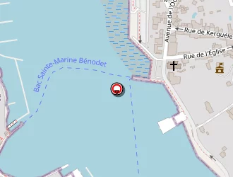 Carte de Hôtel Et Bistrot Du Bac à Combrit