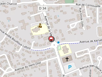 Carte de Presbytère à Bénodet