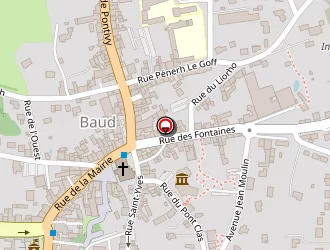 Carte de Miss Baldi à Baud