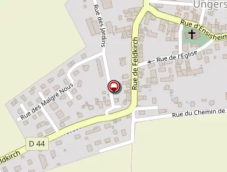 Carte de Institut Naissance Formations (inf) à Ungersheim