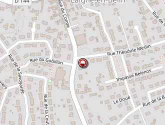 Carte de Scrapascher à Laigné-en-belin