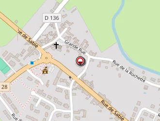 Carte de Allain Armand à Bouessay