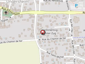 Carte de Piscine à Ungersheim