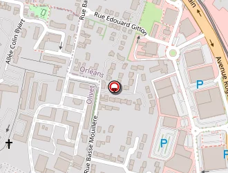 Carte de Espace Sfr à Orléans