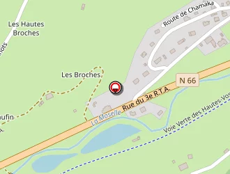 Carte de Au Pecheur à Bussang