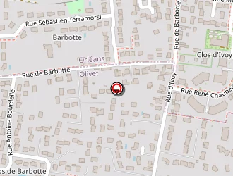 Carte de Brun Pierre à Olivet