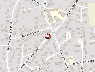 Carte de La Poste à Baud