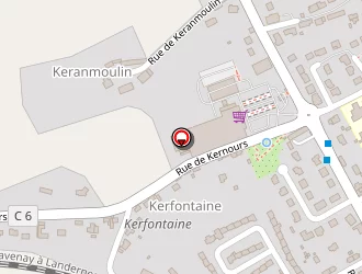 Carte de Decotroc à Quimperlé