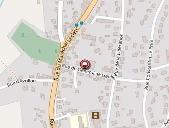 Carte de Vetibaud à Baud