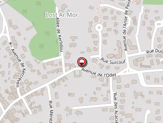 Carte de Affirama à Bénodet