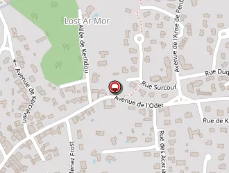 Carte de Presse Du Centre à Bénodet