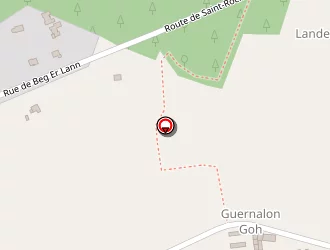 Carte de La Galette à Calan