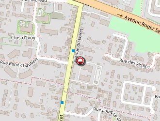 Carte de L'imprimerie à Olivet