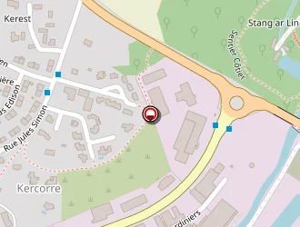 Carte de Orthongel à Concarneau