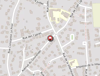 Carte de Ecole Diwan Skol Diwan à Baud