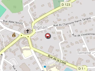 Carte de Industechnic Bretagne à Bignan