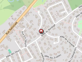 Carte de La Belle Etoile à Guécélard