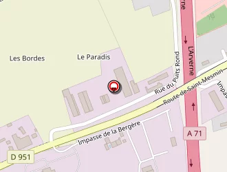 Carte de Sas Calippe à Saint-pryvé-saint-mesmin