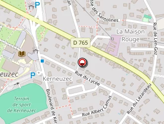 Carte de Armand Laurent Coiffeur à Quimperlé