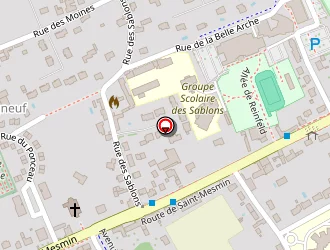 Carte de La Giennoise à Saint-pryvé-saint-mesmin