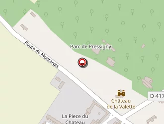 Carte de Ecole à Pressigny-les-pins