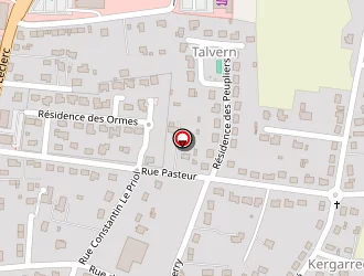 Carte de Le Dortz Jean Paul à Baud