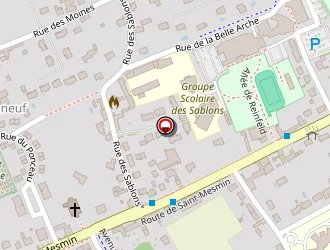 Carte de Super U à Saint-pryvé-saint-mesmin