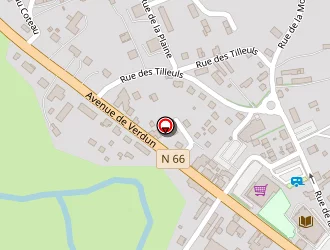 Carte de Garage Du Centre à Thillot (le)