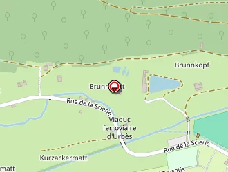 Carte de Camping Municipal à Urbès