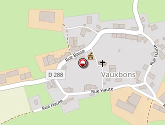 Carte de Rocoplan (g.a.e.c) à Vauxbons