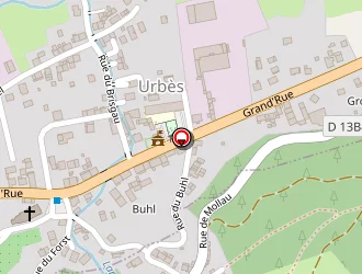 Carte de Ferme Auberge Gustiberg à Urbès