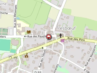 Carte de Le Campagnou à Tresbœuf