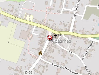 Carte de Briand Construction Bois à Coësmes