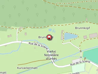 Carte de Kragen Recyclage à Urbès