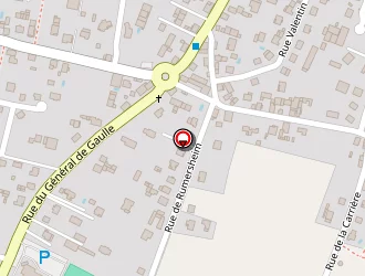 Carte de Garage Fischer à Blodelsheim