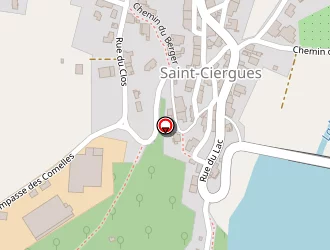 Carte de Gaec Des Comelles à Saint-ciergues