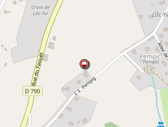 Carte de Alsh à Tréméven