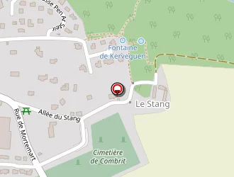 Carte de Transports Le Coeur à Combrit