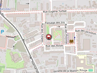 Carte de Collège Etienne Dolet à Orléans