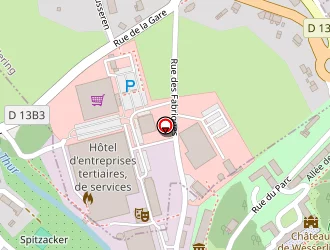 Carte de Côté Jardin à Husseren-wesserling