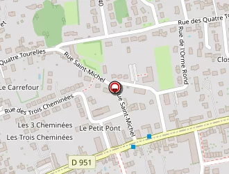 Carte de Fourquier Corinne à Orléans