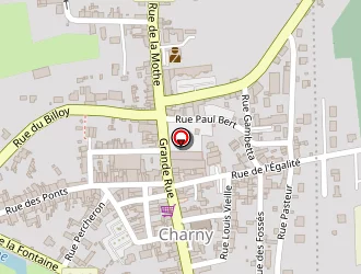 Carte de Maison De La Presse à Charny