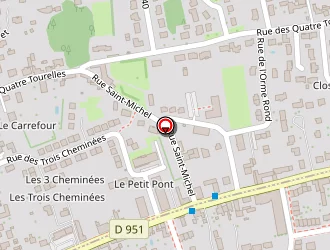 Carte de Bouton Rudy à Orléans