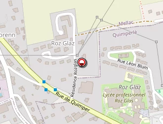 Carte de Le Du Gérard à Quimperlé