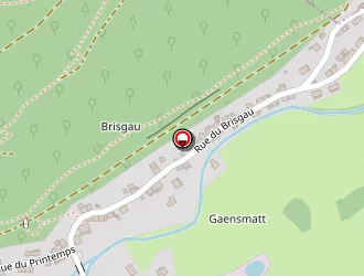 Carte de Les Volets Bleus à Urbès