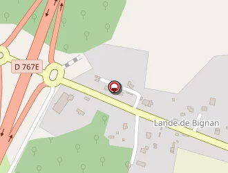 Carte de Petit-pierre Gérard à Bignan