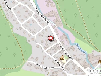 Carte de Tennis à Jungholtz