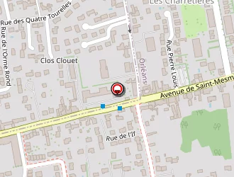 Carte de 56 Bis à Saint-pryvé-saint-mesmin