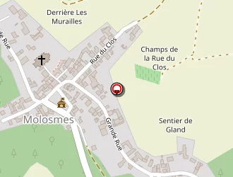 Carte de Urgence (services Locaux) à Molosmes